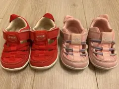 IFMEイフミー　ベビー　サンダル　ベビーシューズ　2足セット13.5㎝