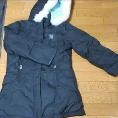 pom ponette ダウンコート リバーシブル