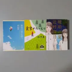 架空の球を追う/食堂かたつむり/琥珀の夏 文庫３冊セット