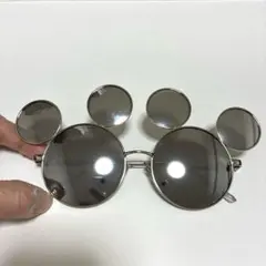 ミッキー型ミラーレンズサングラス　ディズニーリゾート