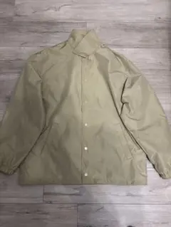 ベージュ コーチジャケット
