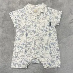 【petit main】70cm ロンパース　恐竜