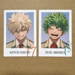 僕のヒーローアカデミア 緑谷出久 爆豪勝己　ステッカー