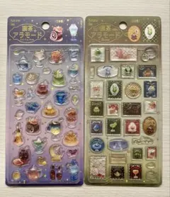 正規品　きゅるるんシール　新作　喫茶アラモード　宙 郵便局　2点セット　BGM