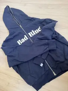 Bad Blue フルジップパーカー ネイビー SIZE 2