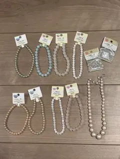 ビーズ・パールセット 11点セット