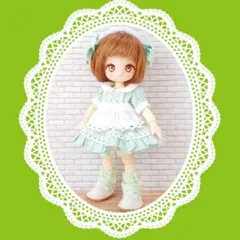 オビツ11サイズの服と小物2025277(クマ耳カチューシャはオプションです)