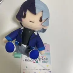 プロセカ　プロジェクトセカイ　ふわぷち　マスコット　ミニぬいぐるみ　青柳冬弥