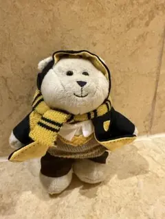 スターバックス ハリーポッター 青 ベアリスタ キーチェーンぬいぐるみ