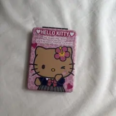 日焼けキティー　コンパクトミラー　鏡　アミューズメント　サンリオ