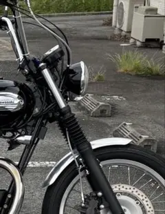 Motor Rock w400.w650.w800ヘッドライト 、ステー付きのサムネイル