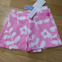 jacadi　ジャカディ　スカート　キュロット　ピンク　花柄