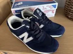 グリーンレーベル×New Balance 996 ネイビー スニーカー　22.5