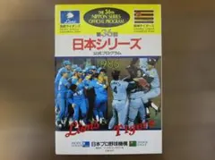 第36回日本シリーズ公式プログラム 1985のサムネイル