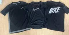 Nike DRI-FIT ブラック Tシャツ