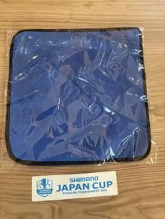 シマノ　カラビナつきタオル　ステッカー