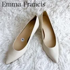 未使用級✨Emma Francis ポインテッドトゥ フラットバレエシューズ