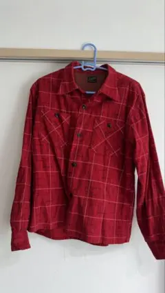 TENDERLOIN チェックシャツ レッド 長袖　TAKAHIRO着のサムネイル