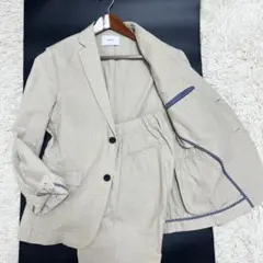 インヘリット カジュアルスーツ セットアップ 綿 麻 シングル M メンズ 春夏