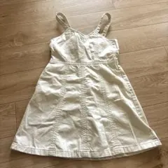 GU ジャンバースカート 120 アイボリー