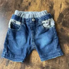 BREEZE 80cm デニムパンツ ハーフパンツ デニム 男の子 ブリーズ