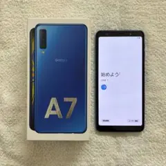 Galaxy A7 ブルー 64GB SIMフリー