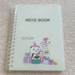 【新品・未開封】お買いものパンダ リングノート