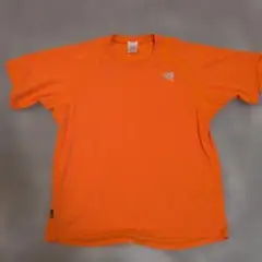 adidas アディダス 半袖Tシャツ オレンジ O