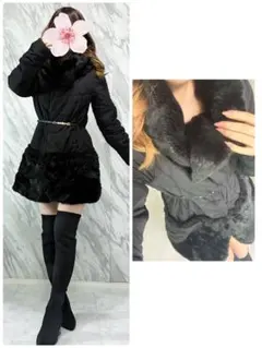 2wayファー切り替えダウン