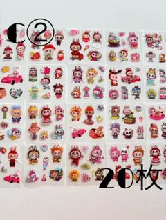 キャラシール ラブブ C② 20枚