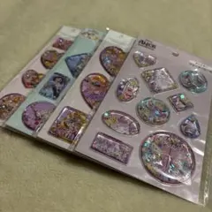 ゆ*ー様 セリア ウォーターシール 4枚セット