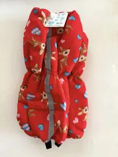 新品未使用　kids中綿入り雪よけカバー　スノーカバー　フットカバー　スキー