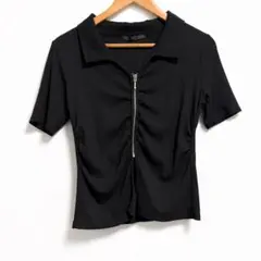 【Heather】リブ ジップ トップスのサムネイル