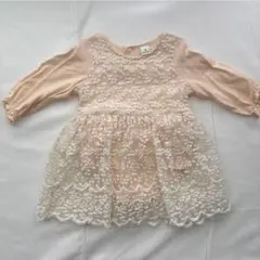 ベビー　ロンパース　花柄ワンピース　レギンス　ブルマ　80-90