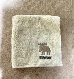 moz ハンドタオル 今治タオル ワンポイント ベージュ