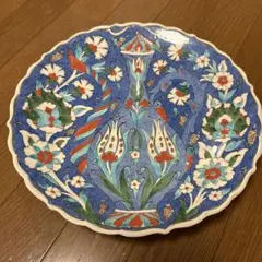 壁掛け　飾り皿　トルコ　ハンドペインティング