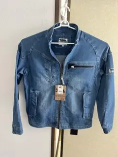 寅壱デニムジャケット デニムライダースジャケット