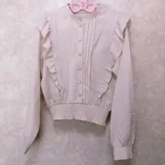 milybiiet❤️フリル付きピンタックブラウスのサムネイル