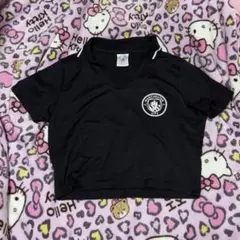 GU ポロシャツ　ブラック　ピチTシャツ　Manchester City y2kのサムネイル