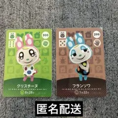 amiibo あつまれどうぶつの森 ミッチェル フランソワ クリスチーヌ