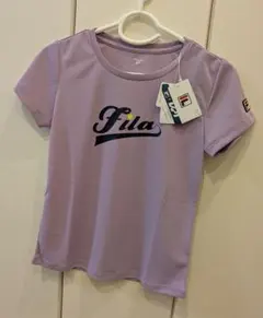 FILA♥新品フィラテニスレディースTシャツS♥ラベンダー定価¥5390
