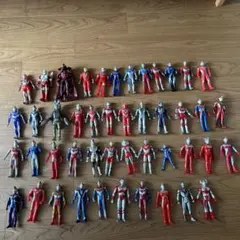 ウルトラマン　ソフビ　46体まとめ売り レア　バルタン星人もいます