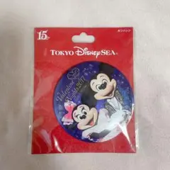 東京ディズニーシー バレンタイン缶バッジ