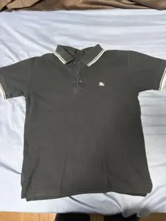 BURBERRY BLACK LABEL ブラックポロシャツ