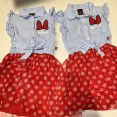 BABYDOLL ミニーマウス ワンピース 110