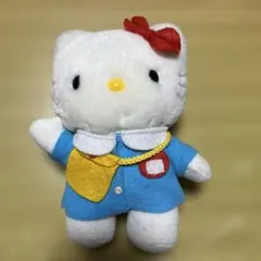 【中古】希少 平成レトロ ハローキティ ぬいぐるみ 園児キティ