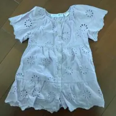 【お値下げ中】ZARA　ワンピース　薄紫のサムネイル