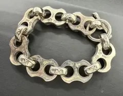 専*様 シルバー925刻印 Gaboratory？ チェーンブレスレット アクセ