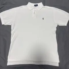 Ralph Lauren ポロシャツ ホワイト Lサイズ