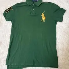 ラルフローレンPolo グリーン ポロシャツ Sサイズ